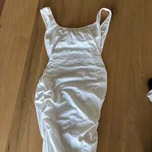 White Maternity Dress